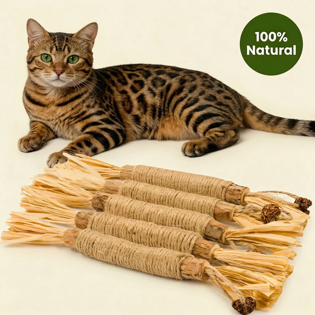 WhiskerCatCo. Silvervine Dental Sticks