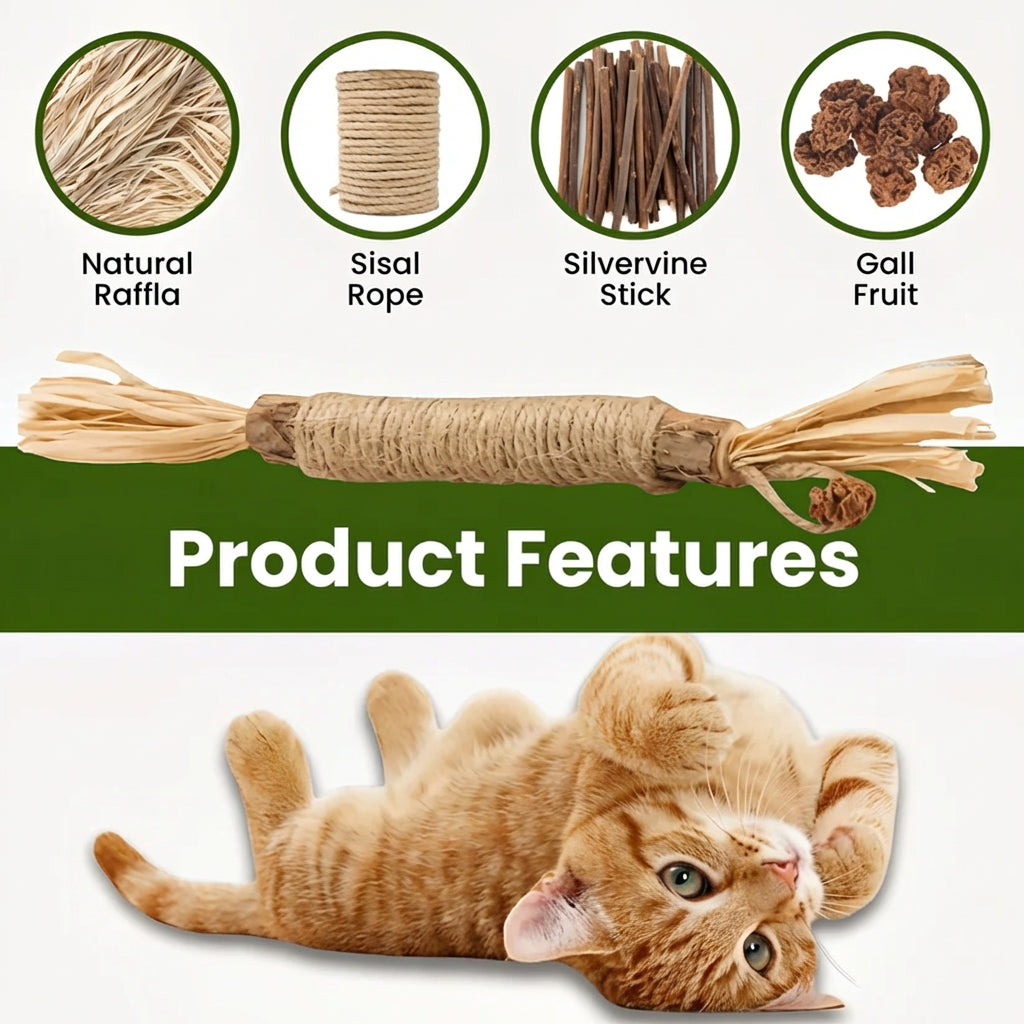 WhiskerCatCo. Silvervine Dental Sticks